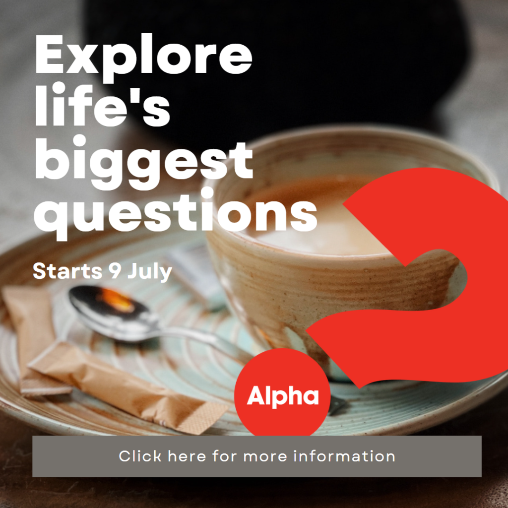 Alpha ad 9 july - click for more info
